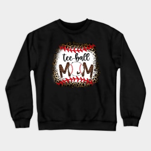 Baseball Sister Leopard   Baseball Sister Crewneck Sweatshirt